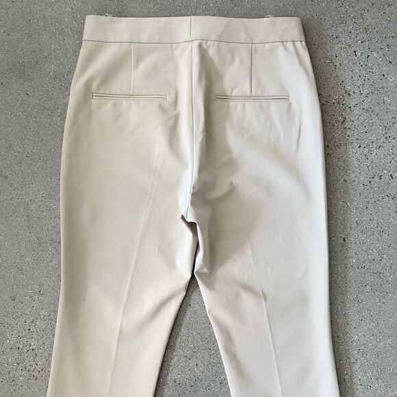 Helmut Lang Rider Legging Pant w/ Slit in Oatmeal - Picture 5 of 11